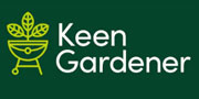 Keen Gardener, garden equipmnent, BBQs, ponds & filters, lighting & fruit cages, structures.